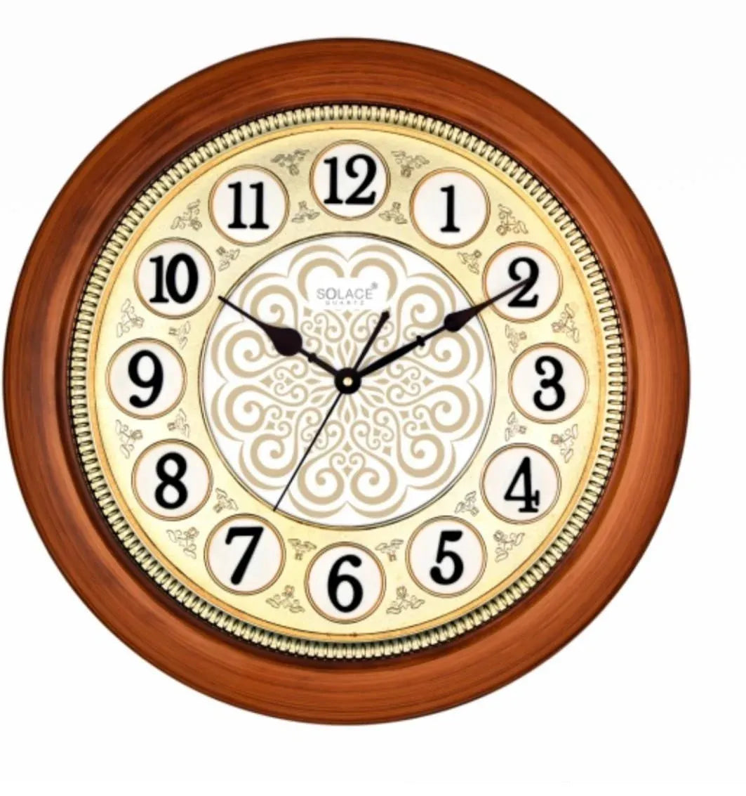 Vintage Floral Classic Clock