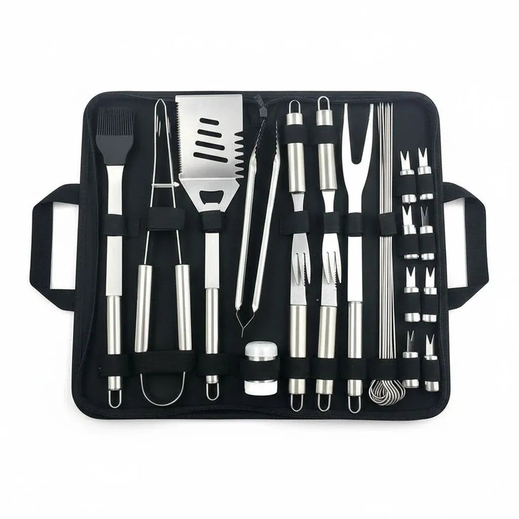 Professional BBQ Grill Tool Set Ⓢ