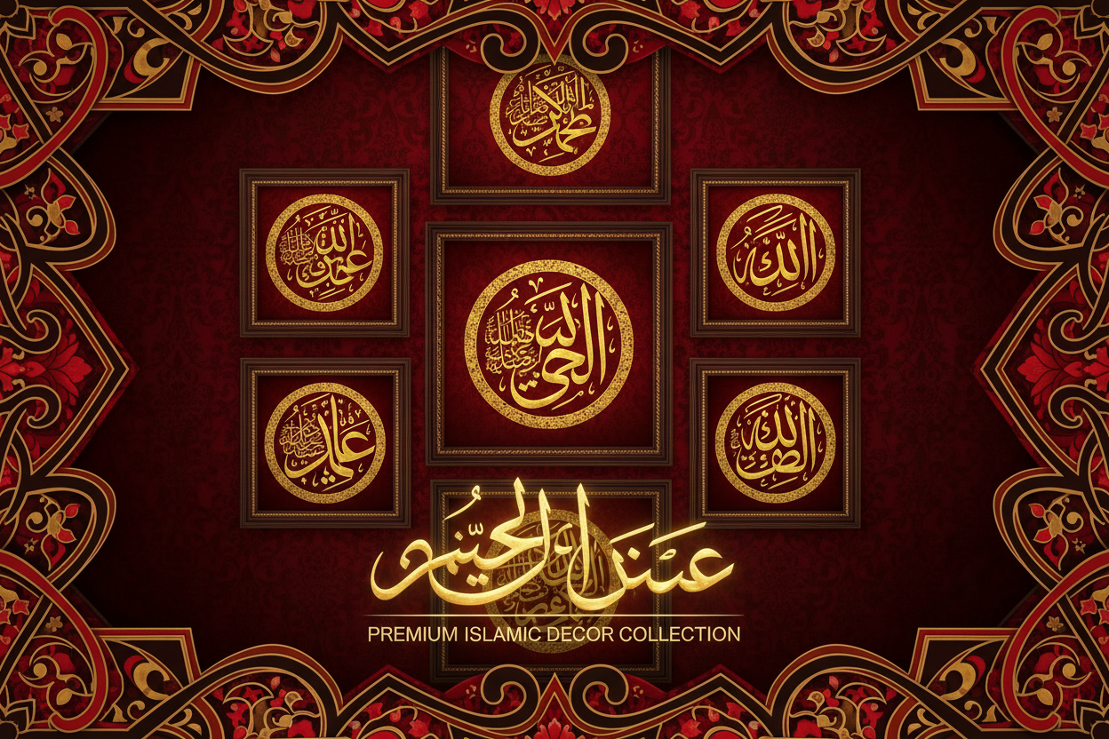 Islamic-Arabic Calligraphy Decor