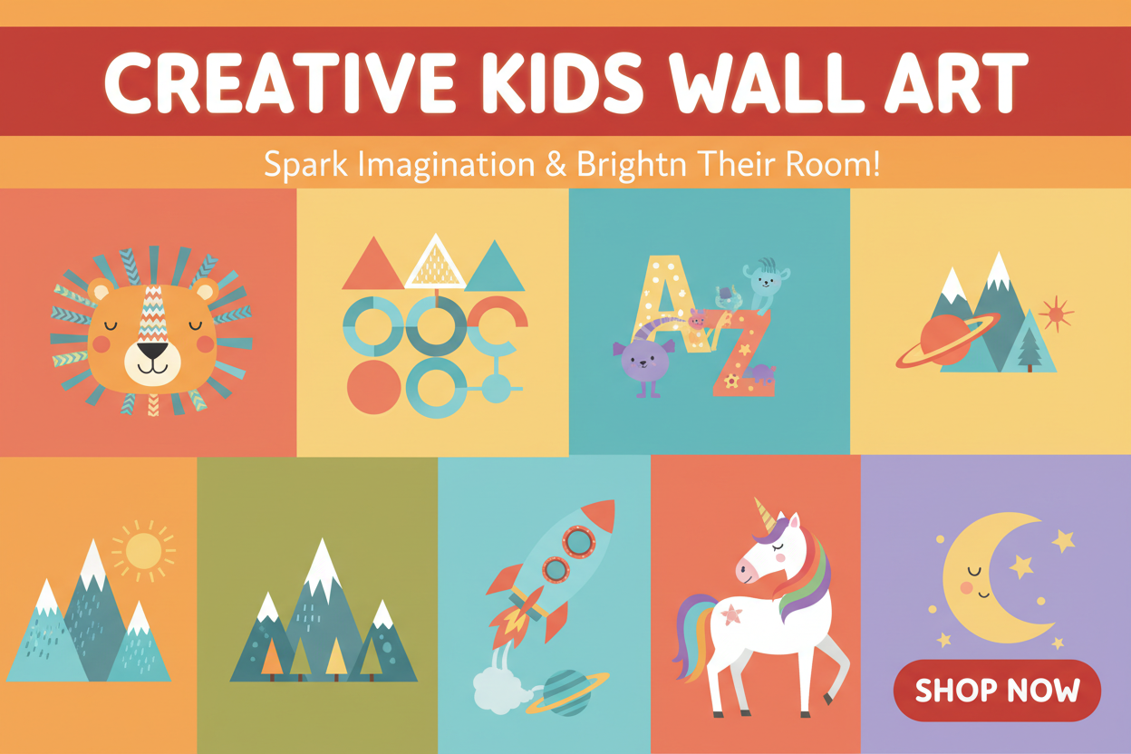 Kids Theme Wall Art