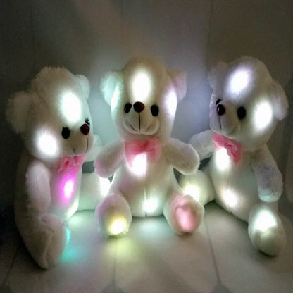 Plush Toy Bear Colorful Glowing Teddy Bear