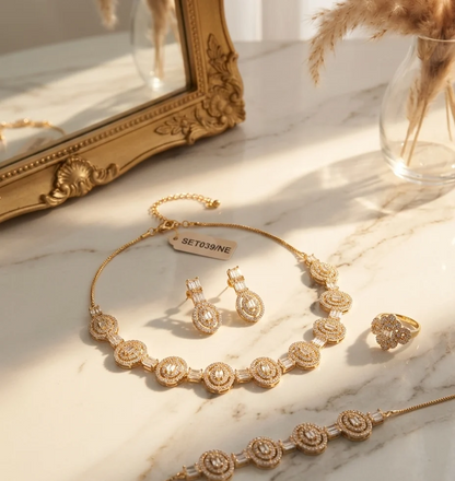 Elegant 4-Piece Jewelry Set