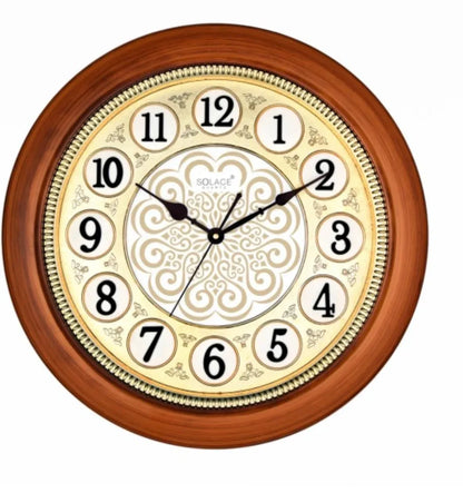 Vintage Floral Classic Clock