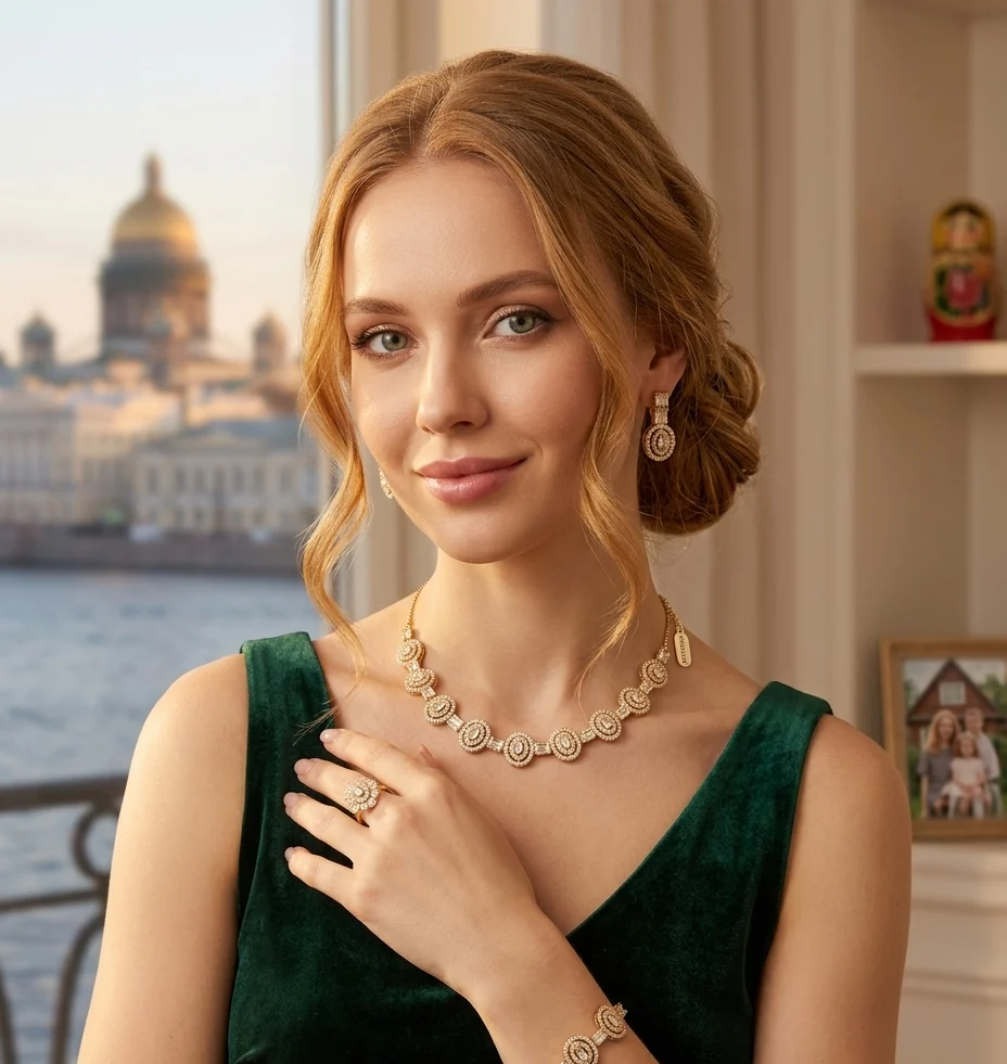 Elegant 4-Piece Jewelry Set