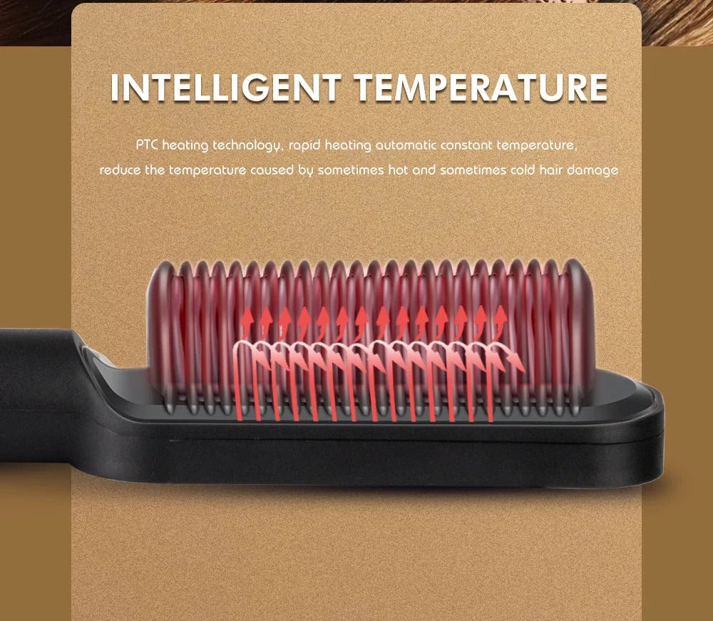 RAF Hair Straightener Brush