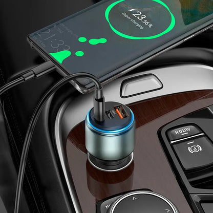 Hoco - Three Port Car Charger (NZ9)