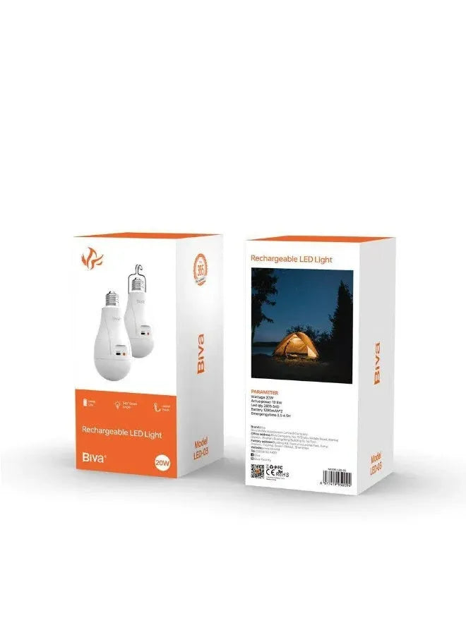 Biva Rechargeable LED Bulb