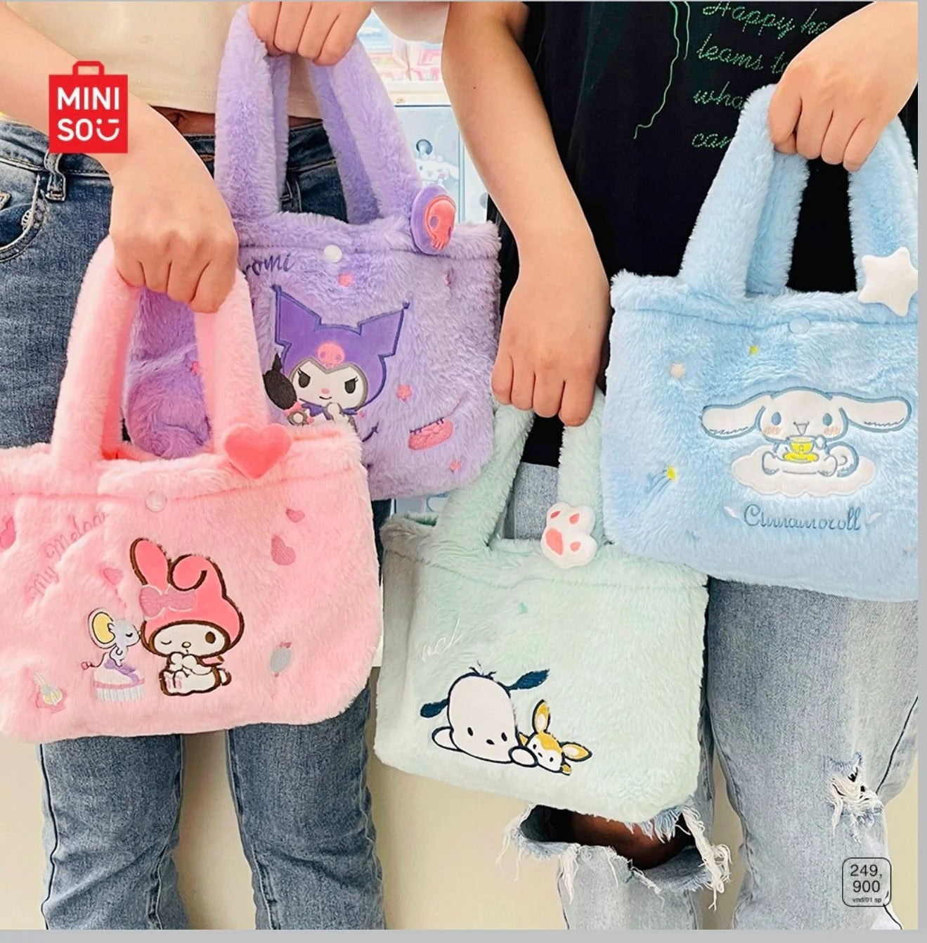 Sanrio Plush Tote Bag
