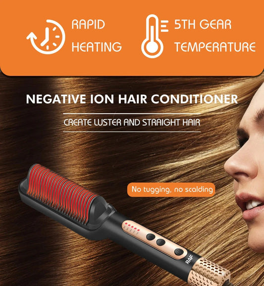 RAF Hair Straightener Brush