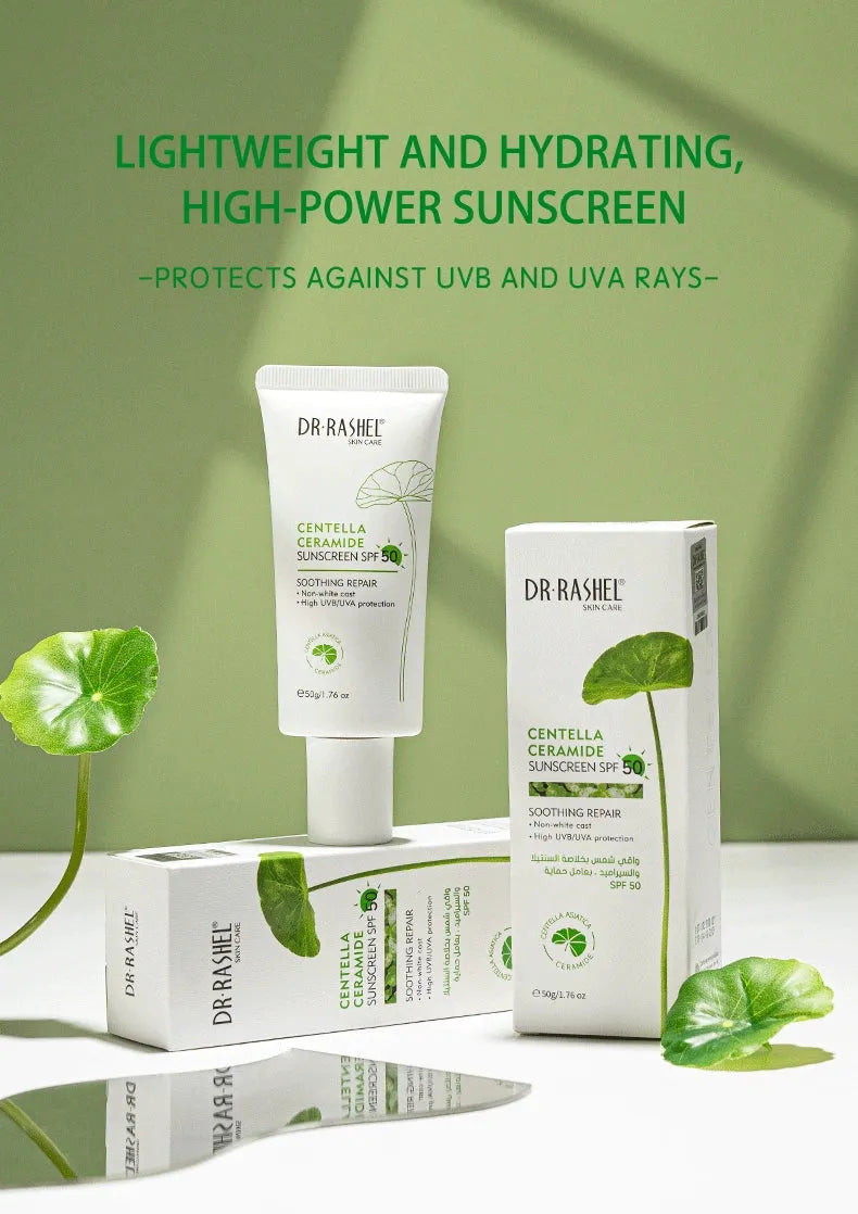 DR. RASHEL Centella Ceramide Sunscreen SPF50