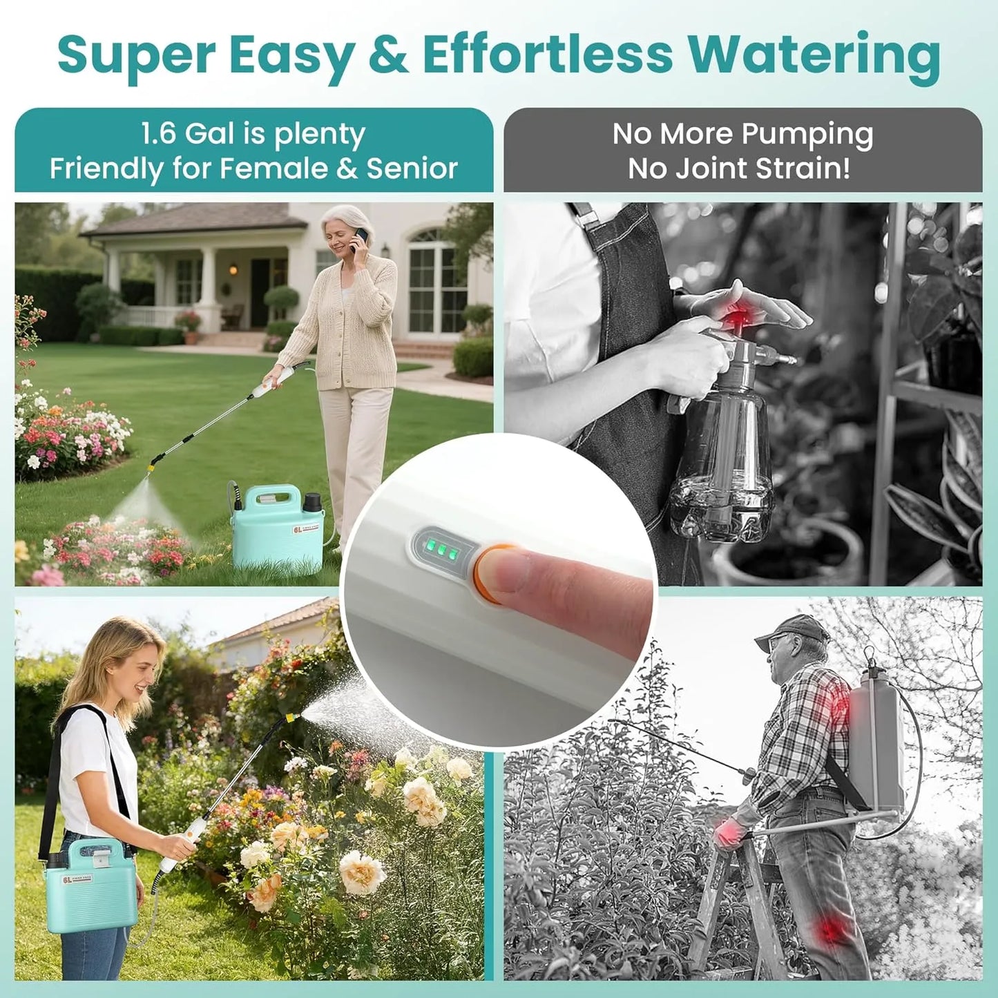Electric Garden Sprayer 6L Ⓢ