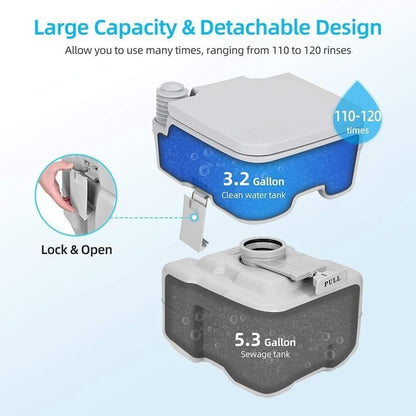 Portable Camping Toilet ©