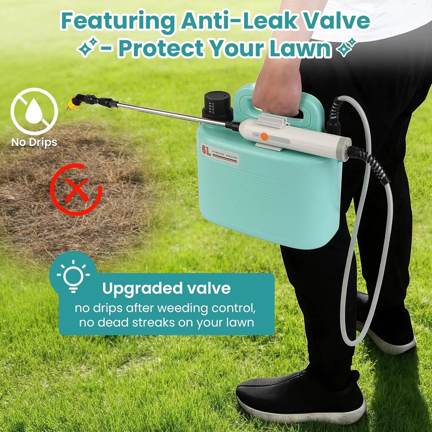 Electric Garden Sprayer 6L Ⓢ