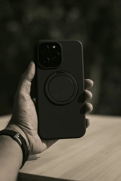 MagSafe-Compatible Silicone Shockproof iPhone Cover