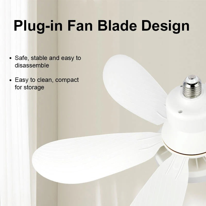 Flower Fan Light - Ceiling Fan with Light