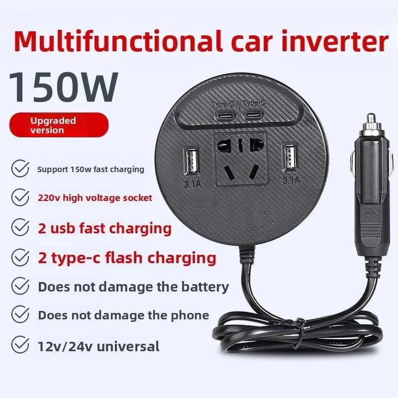 150W Car Power Inverter