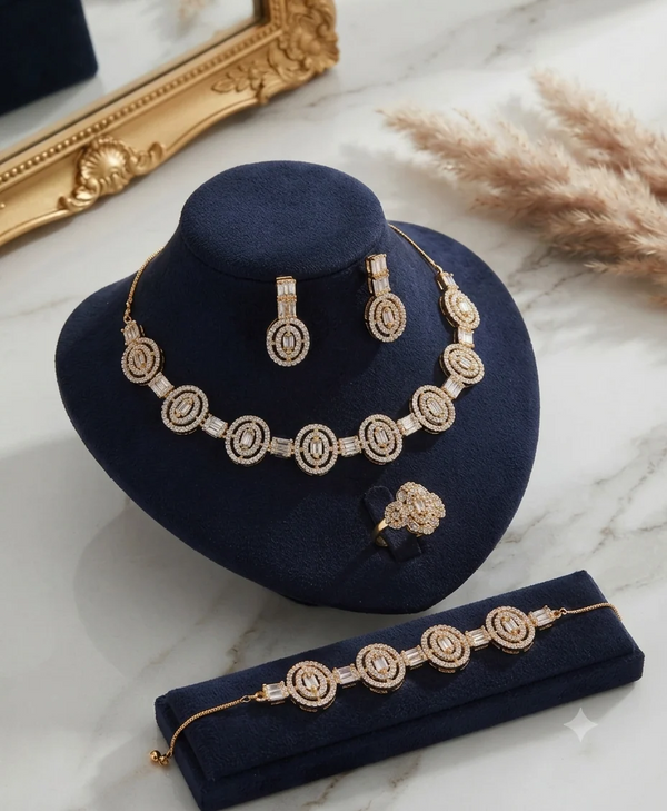 Elegant 4-Piece Jewelry Set