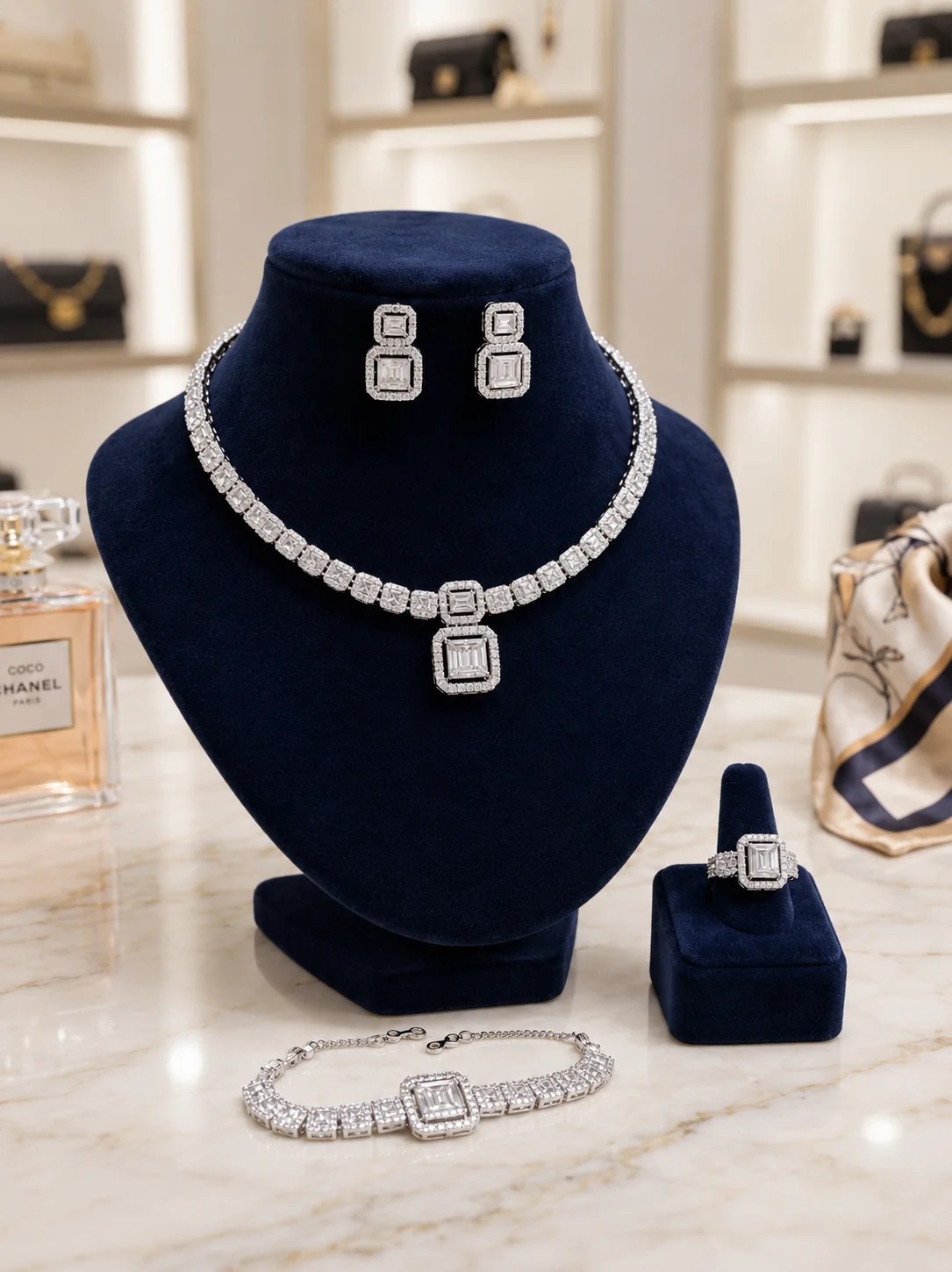 Luxury Bridal Jewelry Set