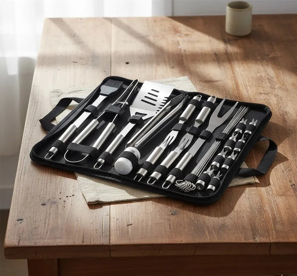 Professional BBQ Grill Tool Set Ⓢ